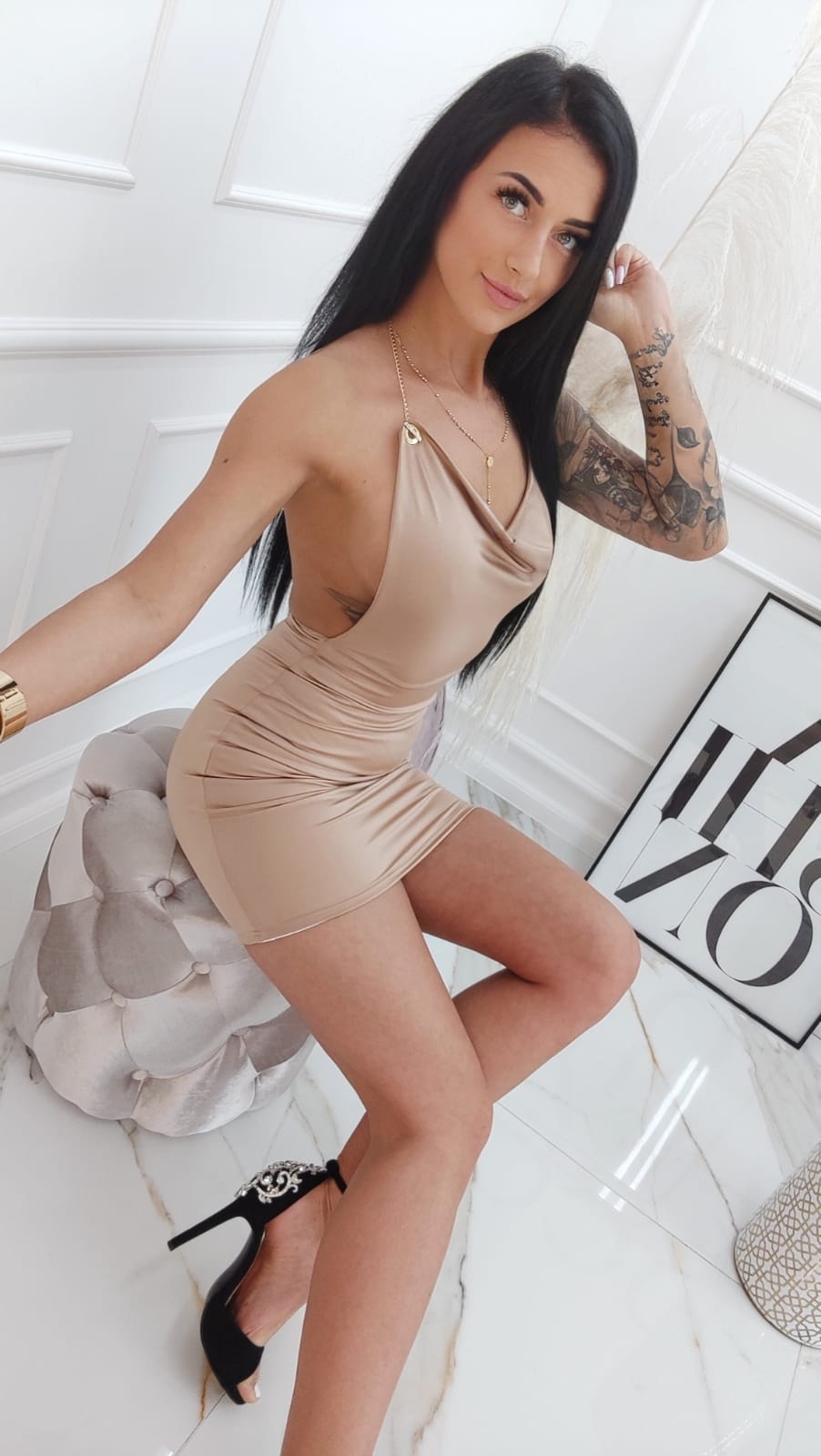 Dámske sexy mini šaty na leto